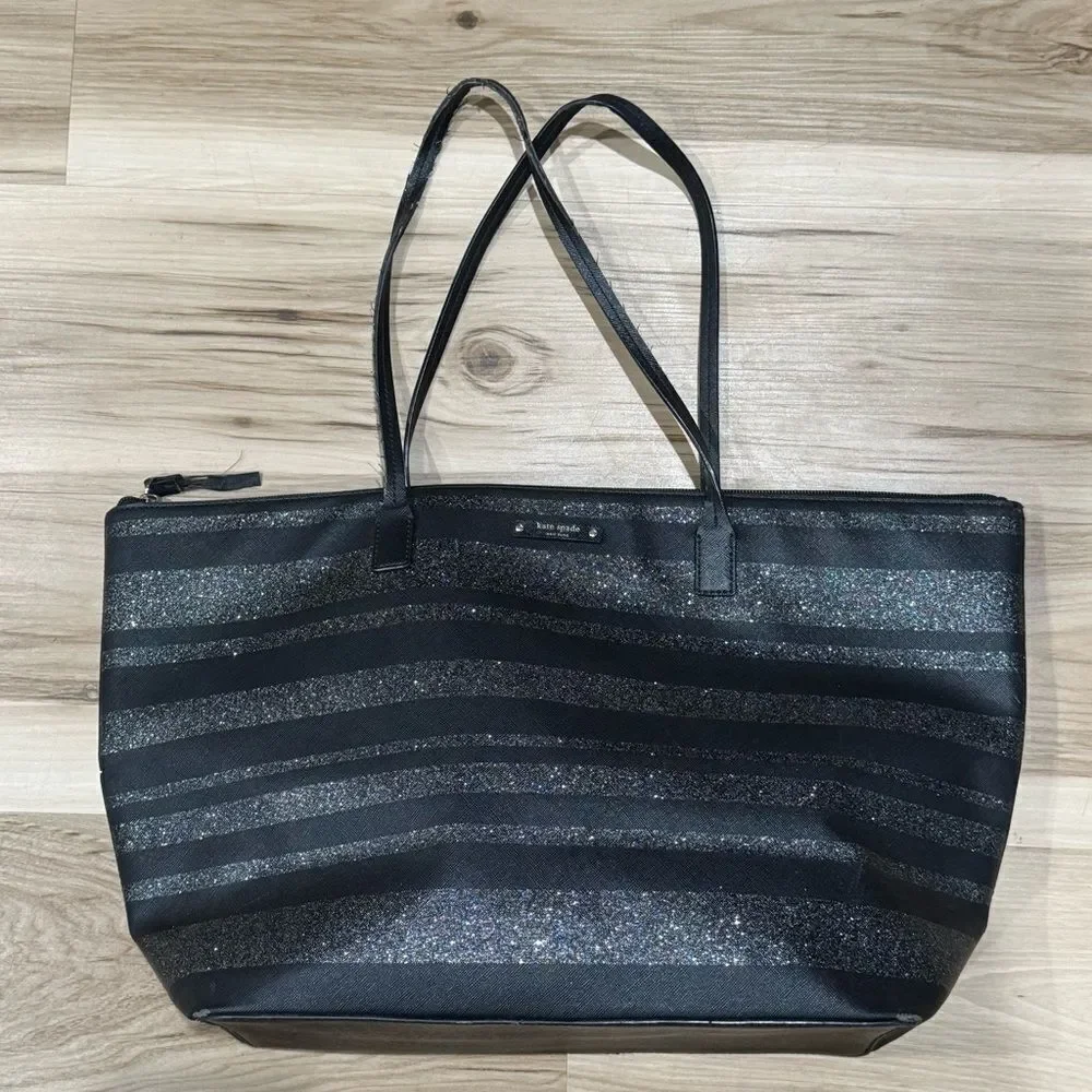 Kate Spade Haven Lane Large Hani Tote Glitter